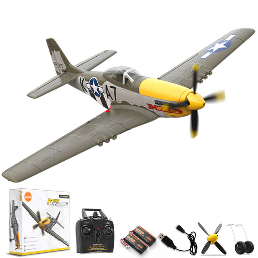 volantexrc 500mmマスタングP51ジャイロスタビライザー76802を備えたブラシレス
