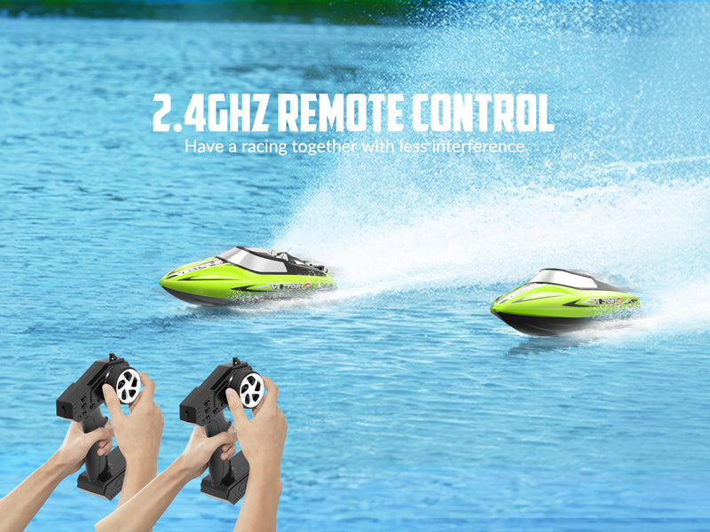 VOLANTEXRC Vector Sプールと湖用のセルフライティングとリバース機能を備えた高速RCボート(797-4ブラッシュド&ブラシレス)