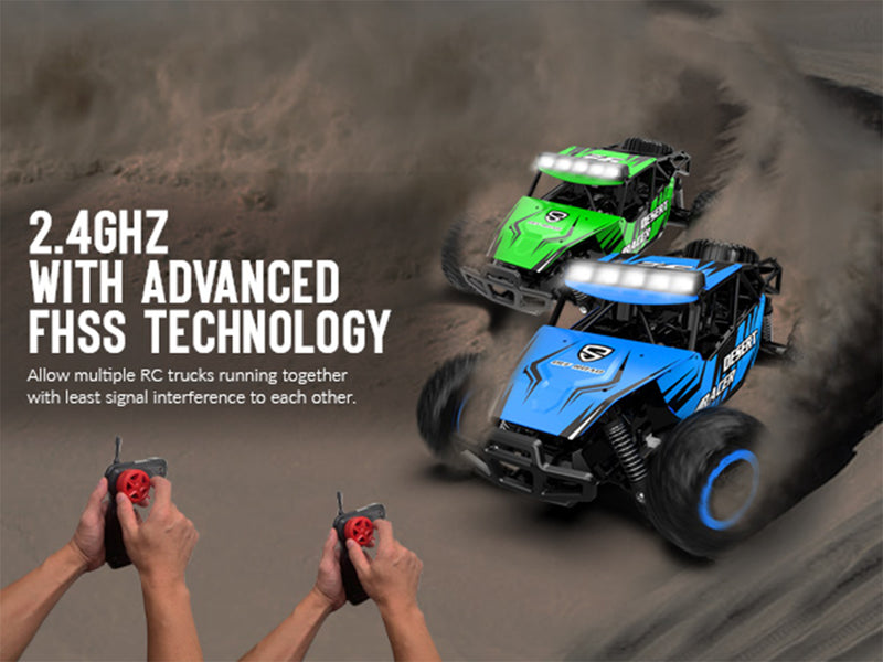VOLANTEXRC1/16スケール4WD10MPH高速オールテレーンRCモンスタートラック(子供または大人、男の子または女の子向け)