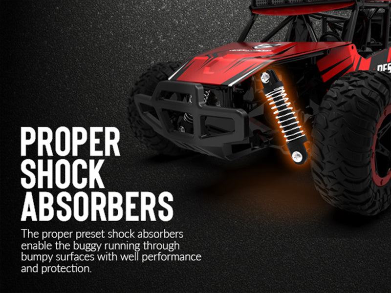 VOLANTEXRC1/16スケール4WD10MPH高速オールテレーンRCモンスタートラック(子供または大人、男の子または女の子向け)