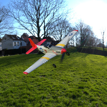 Volantex P51 Mini Mustang Review-exhobbyrc.