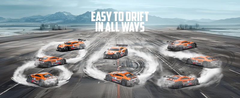 RACENT 1:16 RC ドリフトカー 4WD 18KM/H、バッテリー 2 本、スポーツモデルおもちゃの車両、子供、男の子、大人用