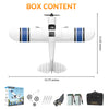 VOLANTEXRC Sport Cub S2 RC Plane with Gyro Stabilization System Ready to Fly for Beginners, 2.4Ghz 2-CH Remote Control Airplane RTF  (762-2)