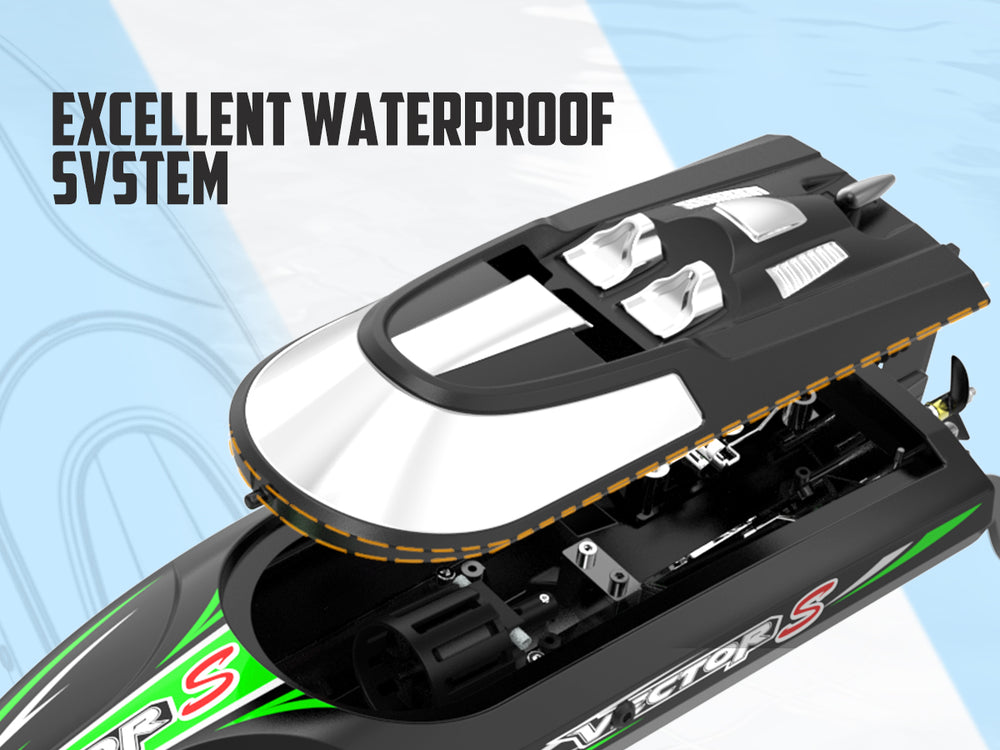 VOLANTEXRC VectorS ブラシレス 30mph 高速 RC ボート