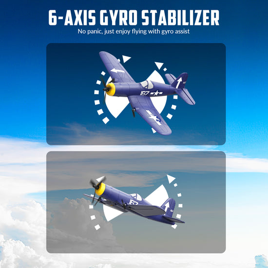 3 Channel 2.4GHz 6-axis Gyro Stabilizer RTF Glider Aircraft Plane(76208 RTF)-EXHOBBY LIMITED.