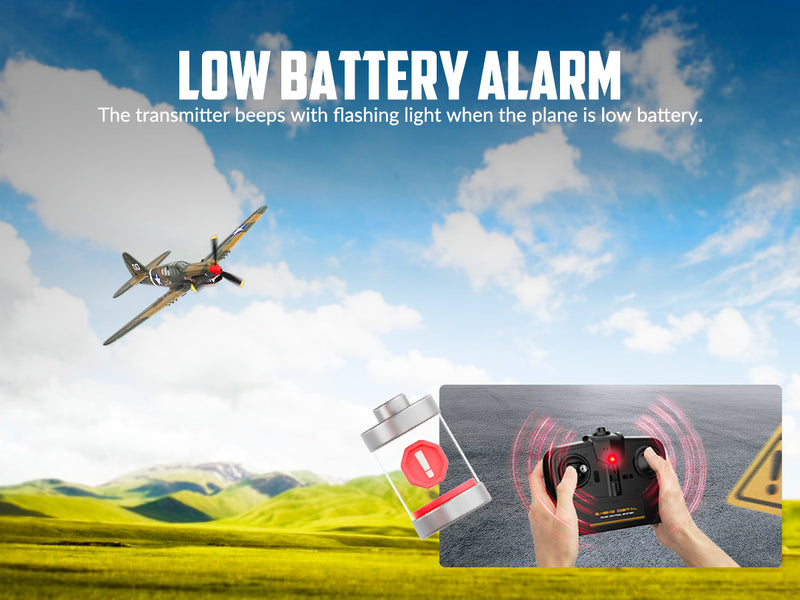 VOLANTEXRC ウォーホーク P40 (RTF) 4CH 400mm 初心者向け (15.7インチ) 76113