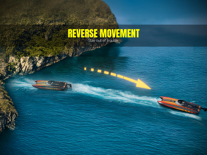 VOLANTEXRC Vector30 Mini Sefl-righting RCプールボート（子供と大人用）（795-3）RTRブラック