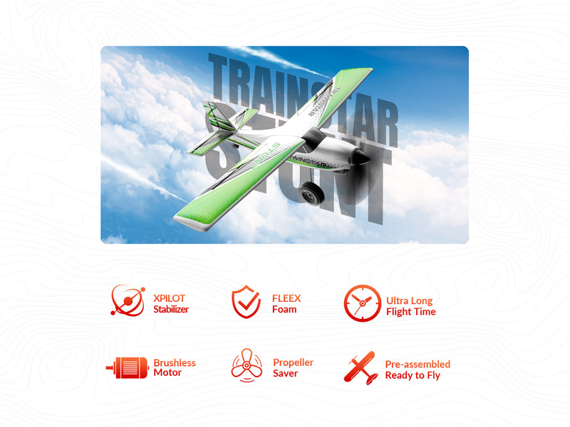 VolantexRC 500mm Trainstarスタント更新モーター76804を備えたブラシレス