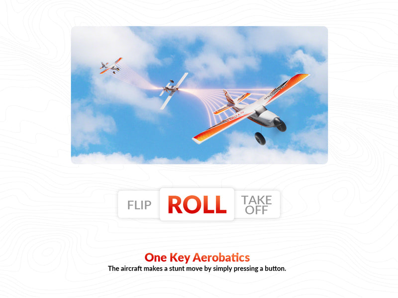 VolantexRC 500mm Trainstarスタント更新モーター76804を備えたブラシレス