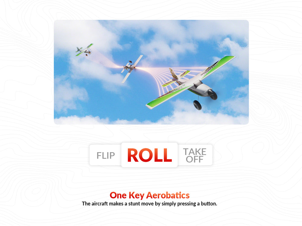 VolantexRC 500mm Trainstarスタント更新モーター76804を備えたブラシレス