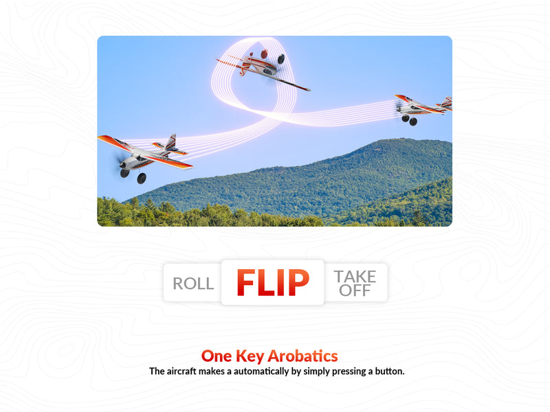 VolantexRC 500mm Trainstarスタント更新モーター76804を備えたブラシレス