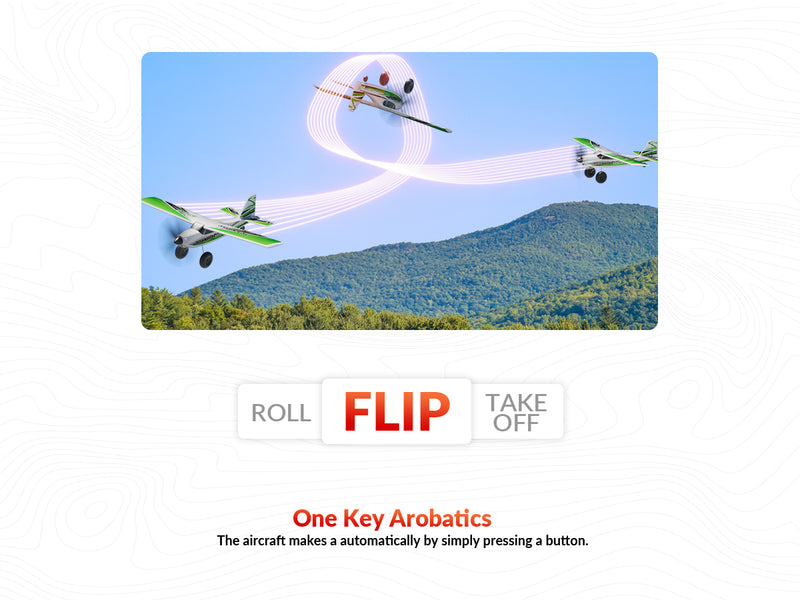 VolantexRC 500mm Trainstarスタント更新モーター76804を備えたブラシレス