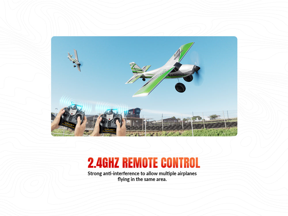 VolantexRC 500mm Trainstarスタント更新モーター76804を備えたブラシレス