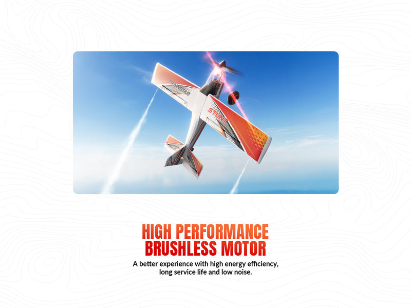 VolantexRC 500mm Trainstarスタント更新モーター76804を備えたブラシレス