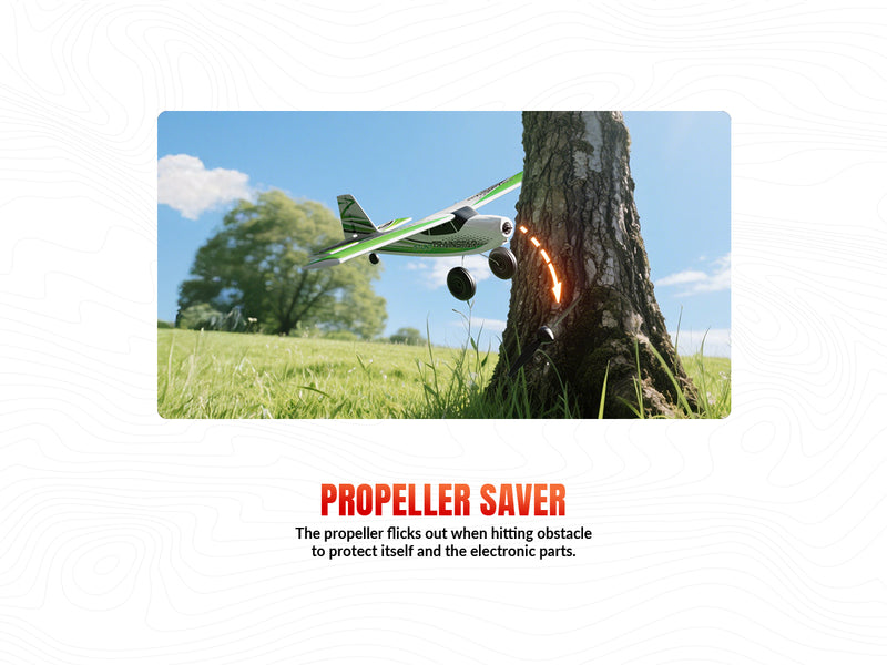 VolantexRC 500mm Trainstarスタント更新モーター76804を備えたブラシレス