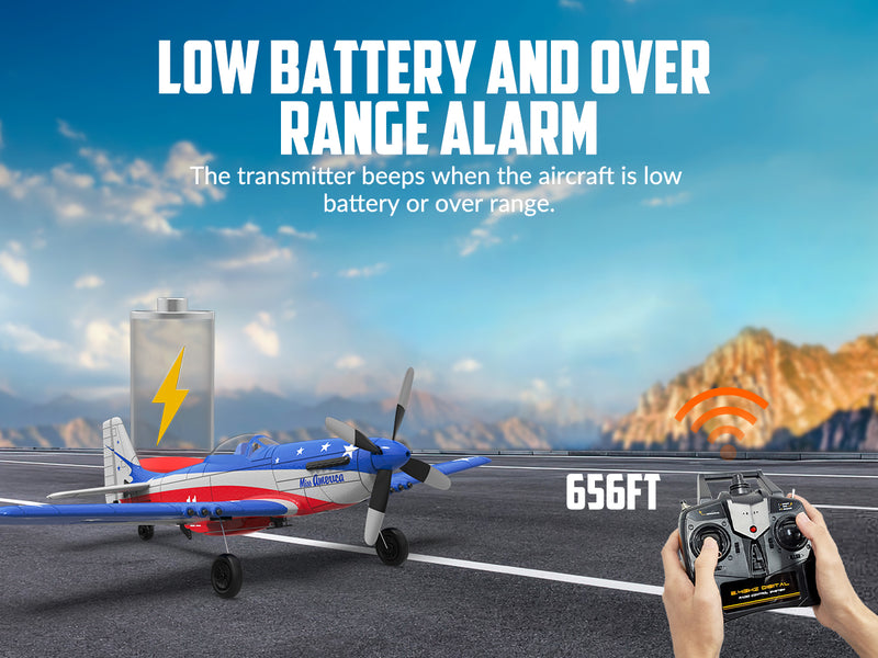 Volantexrc Miss America（RTF）4Ch 400mm for初心者（15.7 ''）76105