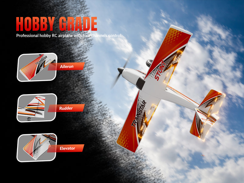 VolantexRC 500mm Trainstarスタント更新モーター76804を備えたブラシレス