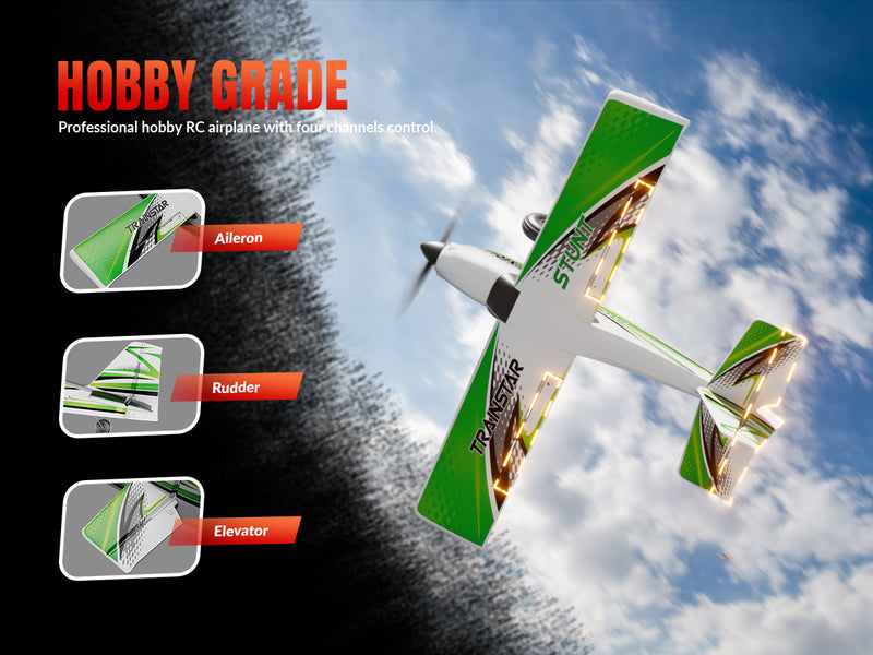 VolantexRC 500mm Trainstarスタント更新モーター76804を備えたブラシレス