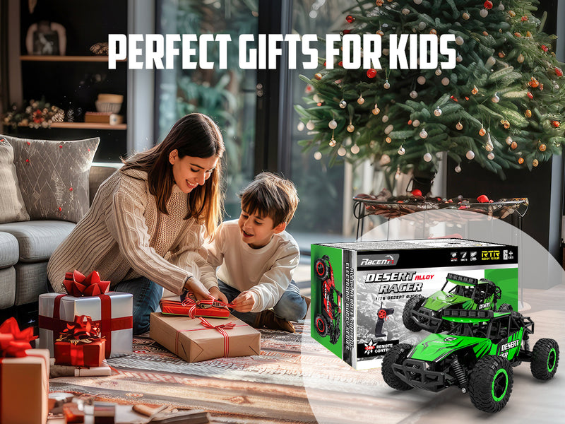 VOLANTEXRC1/16スケール4WD10MPH高速オールテレーンRCモンスタートラック（子供または大人、男の子または女の子向け）