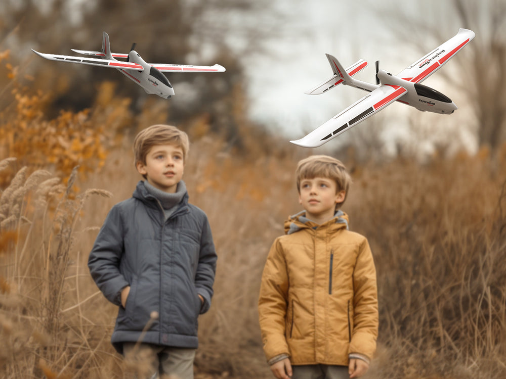 VolantexRC Ranger 600S 初心者 RC グライダー RTF - XPilot 安定化付き 4CH スタントプレーン
