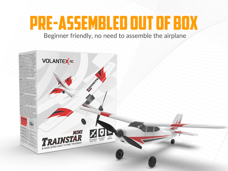 VOLANTEXRC トレインスター ミニ (RTF) 3CH 400mm 初心者向け (15.7インチ) 76101