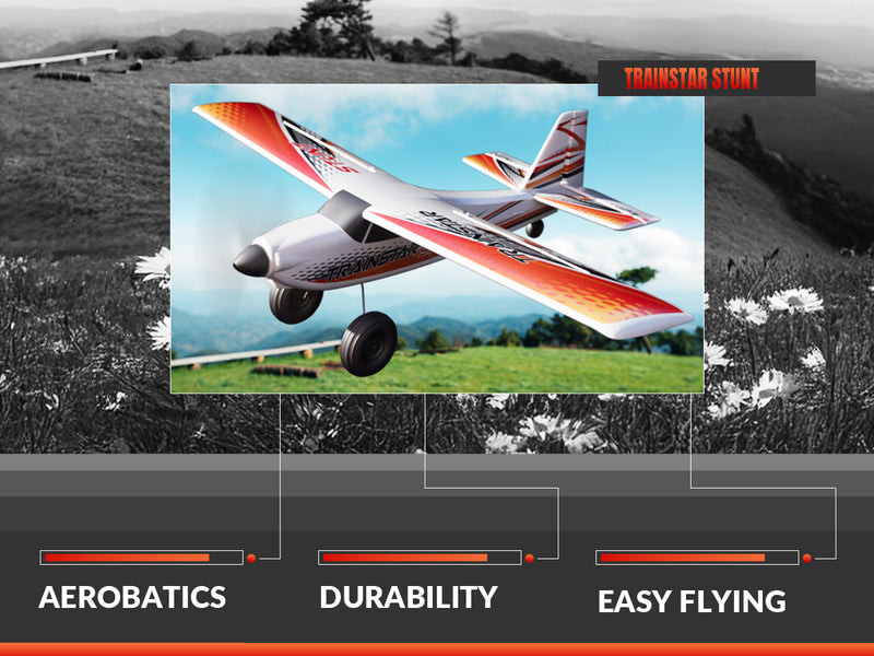 VolantexRC 500mm Trainstarスタント更新モーター76804を備えたブラシレス