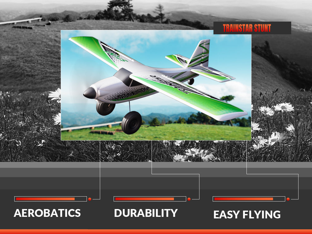 VolantexRC 500mm Trainstarスタント更新モーター76804を備えたブラシレス