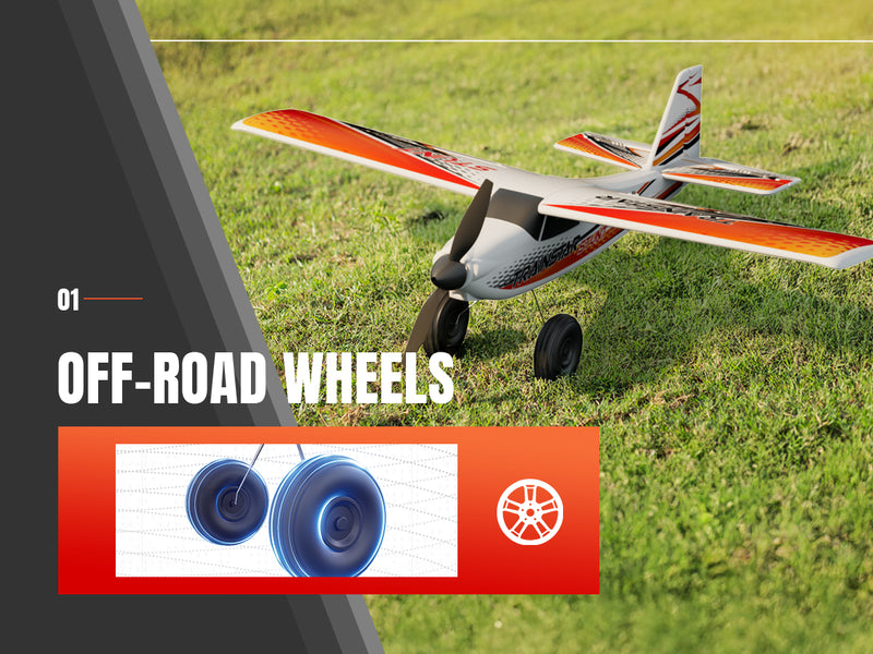 VolantexRC 500mm Trainstarスタント更新モーター76804を備えたブラシレス