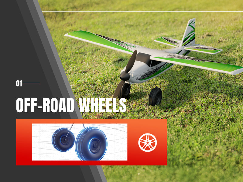 VolantexRC 500mm Trainstarスタント更新モーター76804を備えたブラシレス