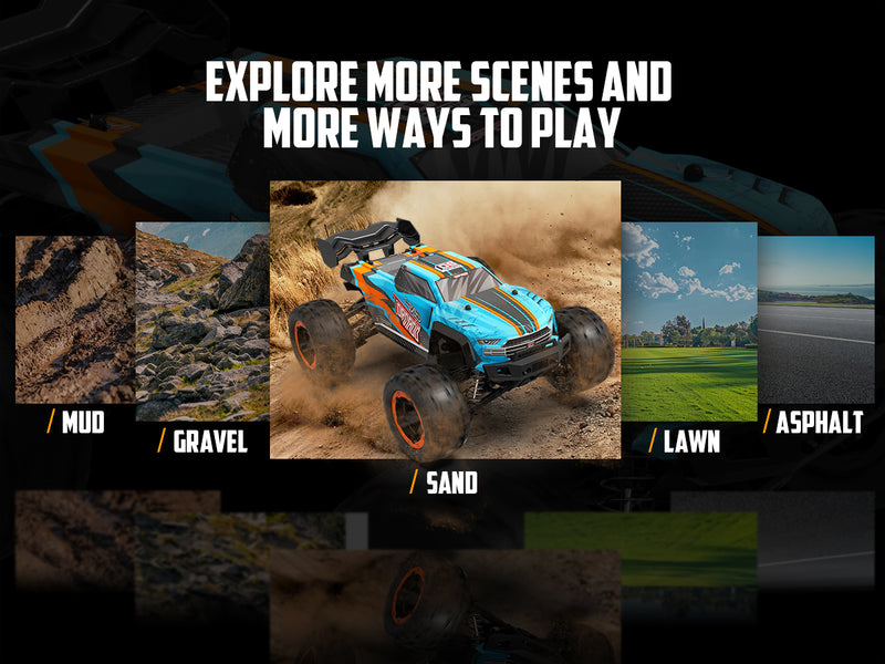 RACENT ブルートルネード 1/16 4WD オフロード 30MPH