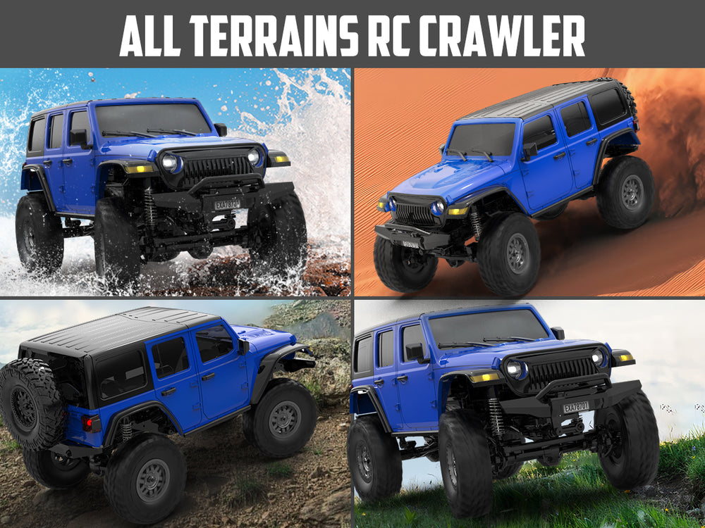 VOLANTEXRCリモートコントロールカー4WDオフロードRCモンスタートラック1:16スケール30MPH高速オールテレーンRC車両（子供または大人用）（785-5）（緑）