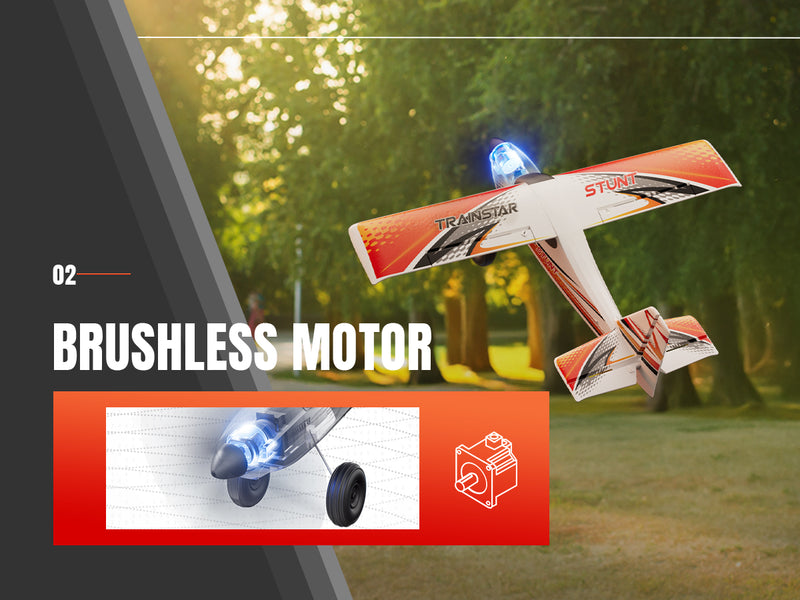 VolantexRC 500mm Trainstarスタント更新モーター76804を備えたブラシレス