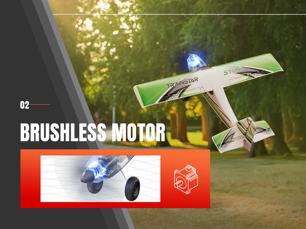 VolantexRC 500mm Trainstarスタント更新モーター76804を備えたブラシレス