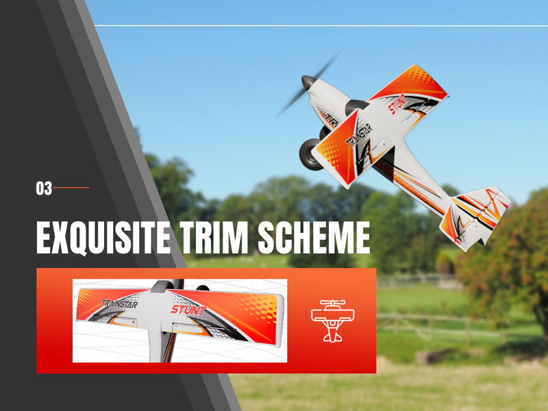 VolantexRC 500mm Trainstarスタント更新モーター76804を備えたブラシレス