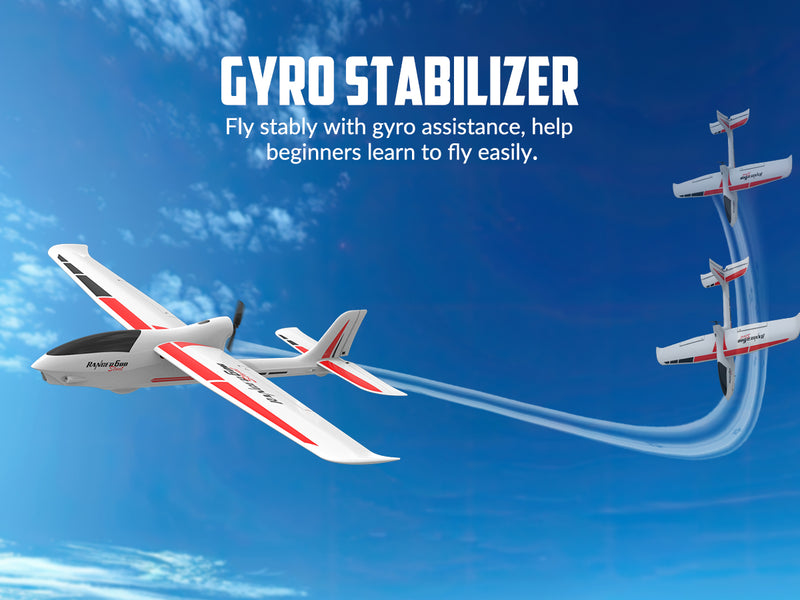 VolantexRC Ranger 600S White（RTF）4CH RC Glide（23.6 ''）76102S