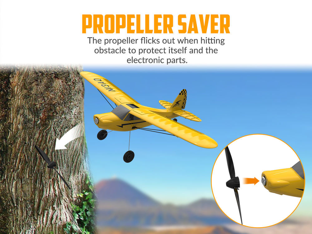 VOLANTEXRC Sport Cub S2 RTF 3CH Beginner ラジコン飛行機