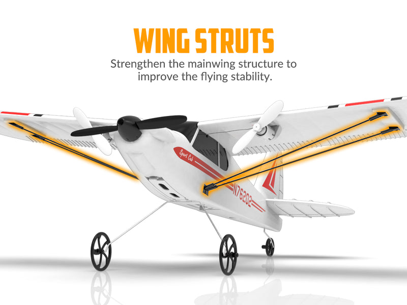 VOLANTEXRC スポーツカブ (RTF) 2CH 400mm 初心者向け ジャイロ (15.7インチ) 76202