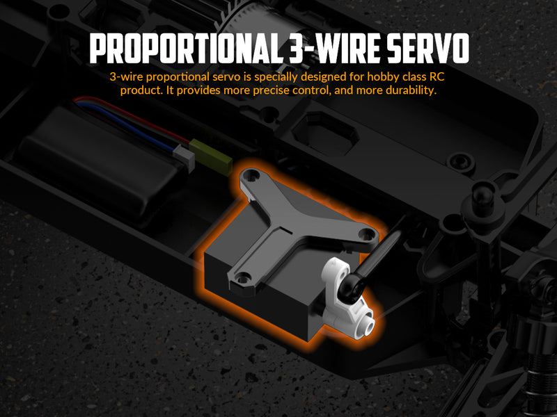 RACENT ブルートルネード 1/16 4WD オフロード 30MPH