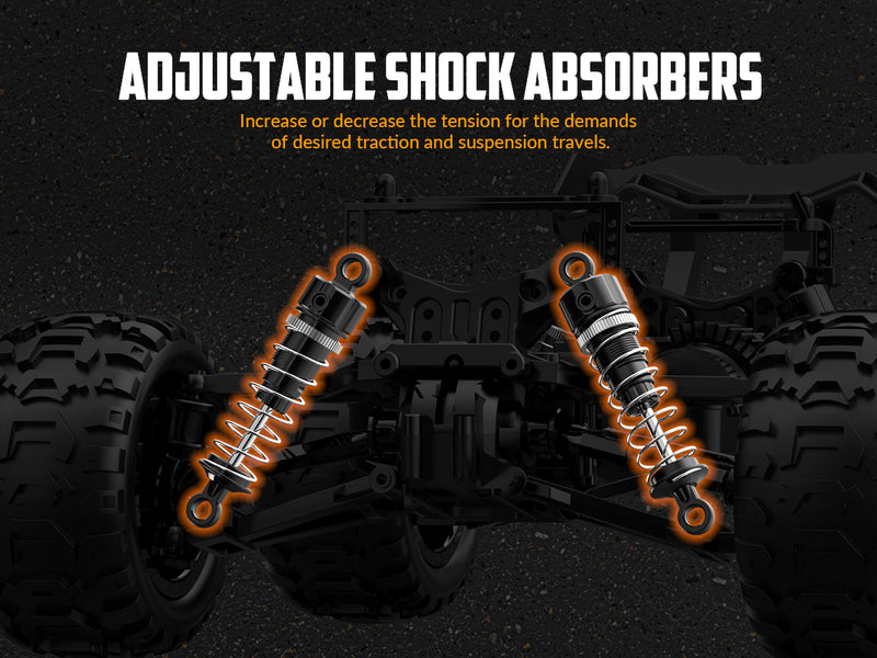 RACENT ブルートルネード 1/16 4WD オフロード 30MPH