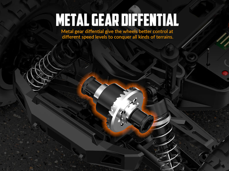 RACENT ブルートルネード 1/16 4WD オフロード 30MPH