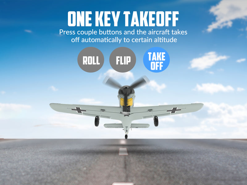 ボランテックスRC FW190 (RTF) 4CH 400mm 3モード (15.7'') 76117