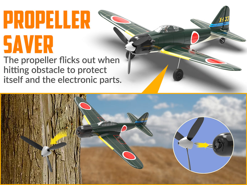 VOLANTEXRC ゼロ (RTF) 4CH 400mm ジャイロ付き (15.7 インチ) 76115