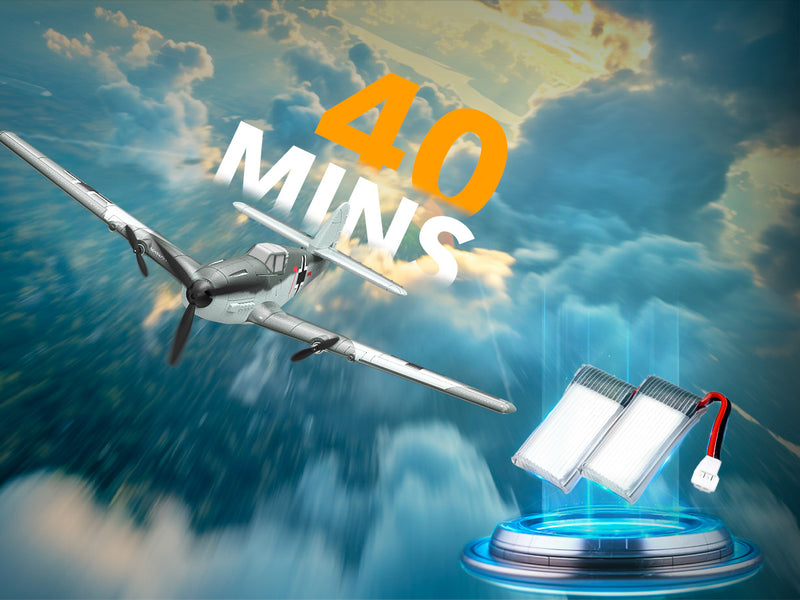 VOLANTEXRC BF109 (RTF) 3CH 400mm 初心者向け (15.7インチ) 76206