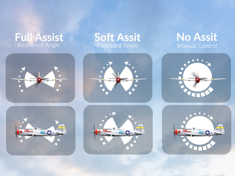 VOLANTEXRC P47 サンダーボルト (RTF) 4CH 400mm ジャイロ付き (15.7 インチ) 76116