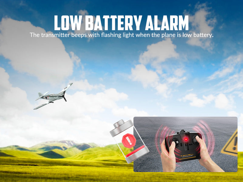 VOLANTEXRC BF109 (RTF) 3CH 400mm 初心者向け (15.7インチ) 76206