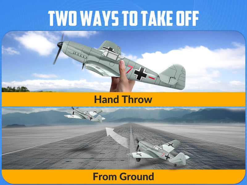 VOLANTEXRC BF109 (RTF) 3CH 400mm 初心者向け (15.7インチ) 76206