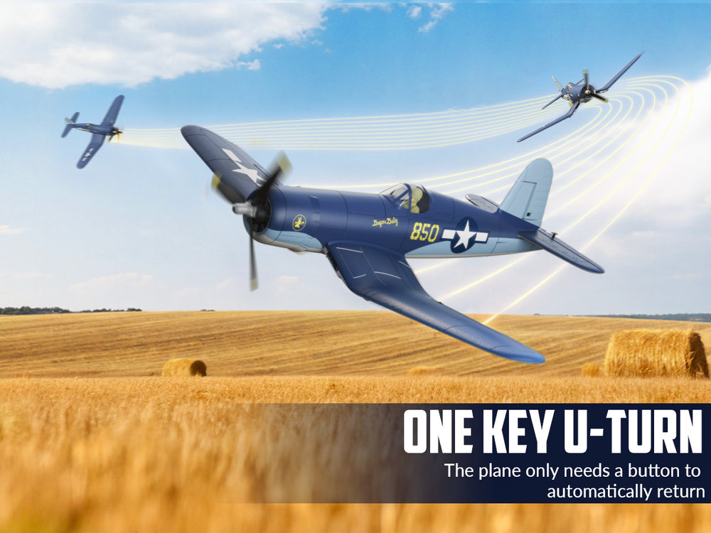 VOLANTEXRC ブラシレス RC 飛行機コルセア F4U - 500 ミリメートルリモートコントロール飛行機 RTF