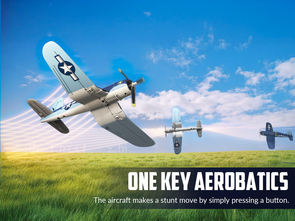 VOLANTEXRC ブラシレス RC 飛行機コルセア F4U - 500 ミリメートルリモートコントロール飛行機 RTF