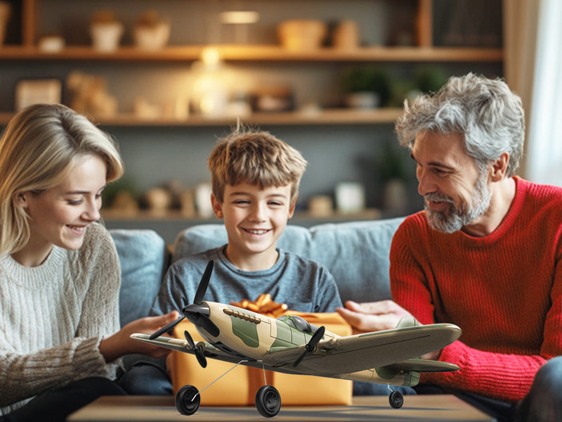 VOLANTEXRC スピットファイア (RTF) 3CH 400mm ジャイロ付き (15.7 インチ) 76205