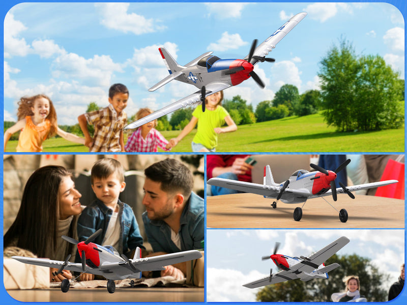 VOLANTEXRC P51 (RTF) 3CH 400mm 初心者向け (15.7インチ) 76207